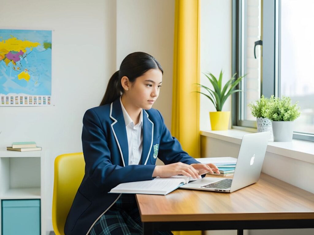 Học sinh được kiểm tra đầu vào để hiểu rõ năng lực hiện tại - American Study