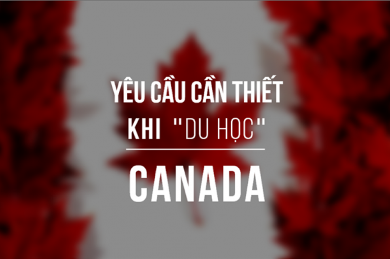 Xin VISA du học Canada