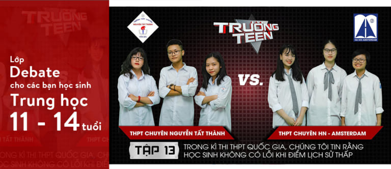 tranh biện tiếng Anh THCS