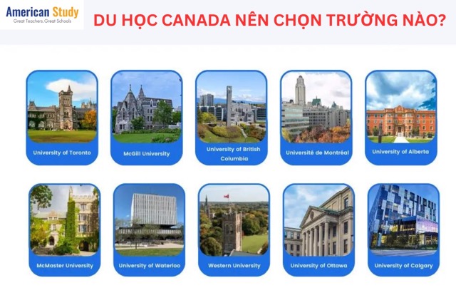 Du học Canada nên chọn trường nào?