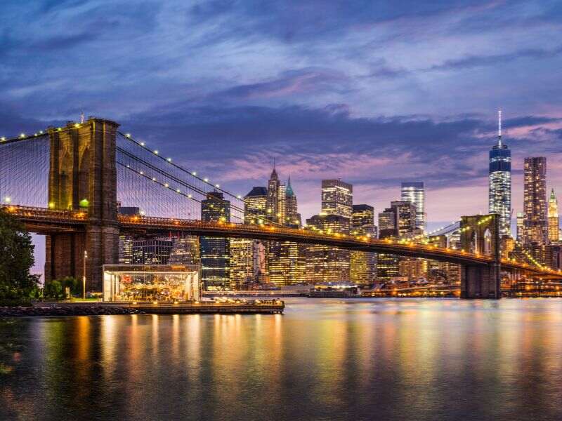 Thành phố New York nhộn nhịp tại Mỹ