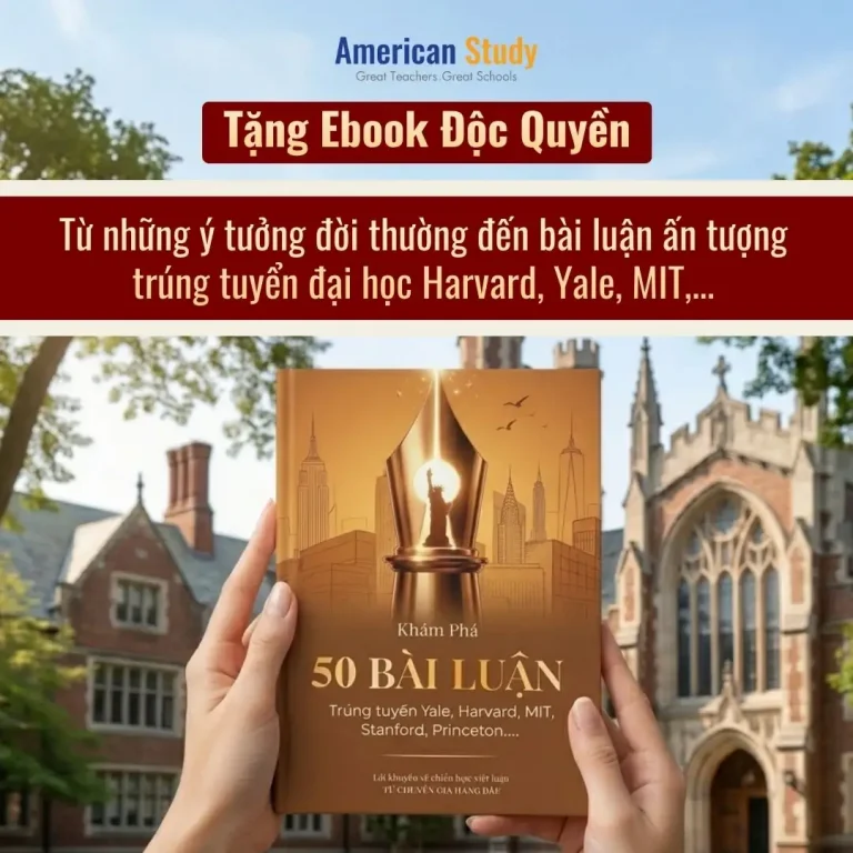Eboook Bài Luận Xuất Sắc Trúng Tuyển ĐH Top Đầu Mỹ