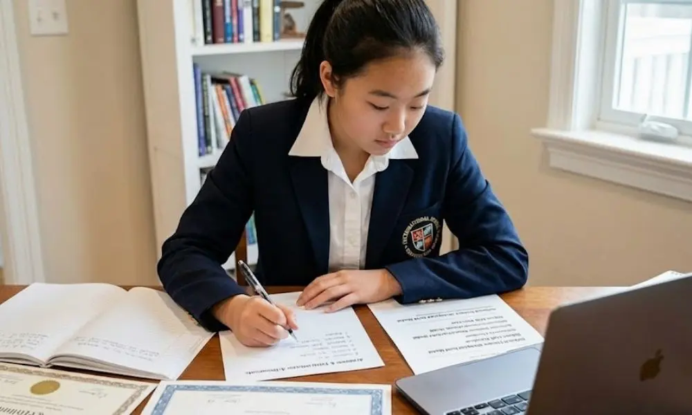 Bạn nên cập nhật hồ sơ với điểm số và thành tích mới nhất