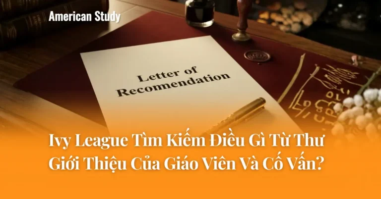 Ivy League Tìm Kiếm Điều Gì Từ Thư Giới Thiệu Của Giáo Viên Và Cố Vấn?