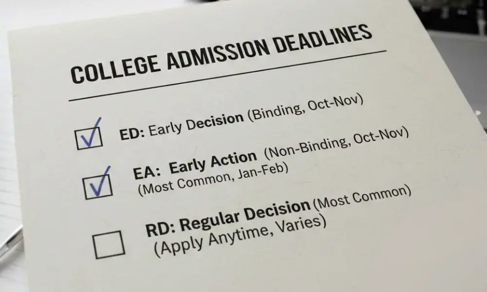 Phân biệt các kỳ nộp đơn đại học Mỹ