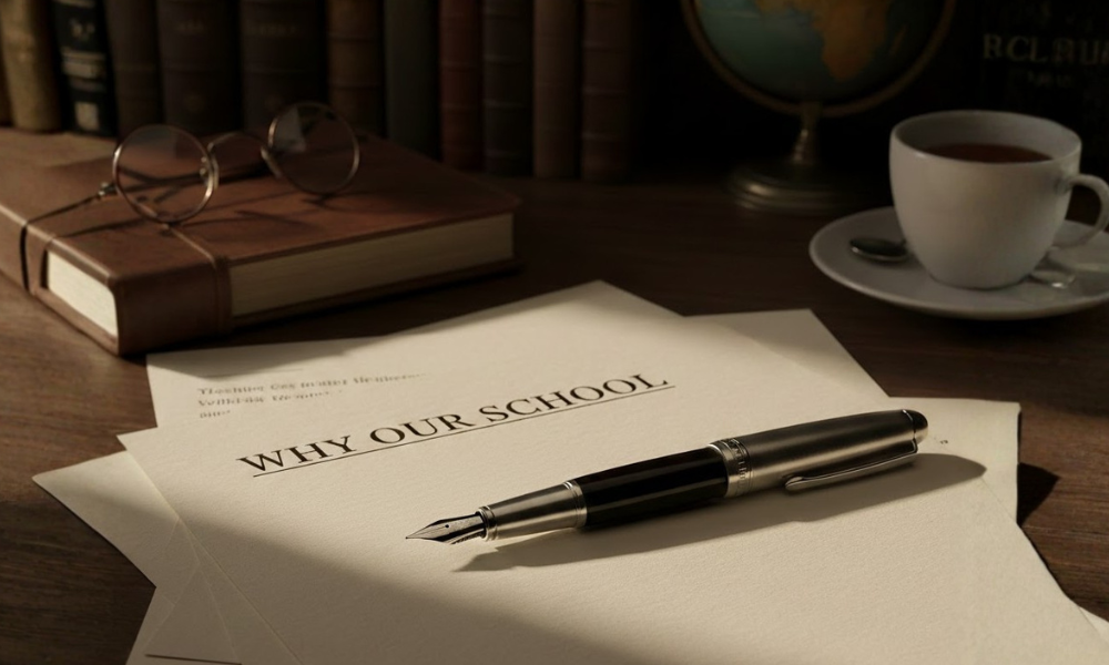 Tại sao câu hỏi "Why our school" quan trọng