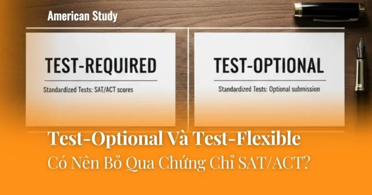 Test-Optional, Test-Blind, Test-Flexible: Có Nên Bỏ Qua SAT/ACT?