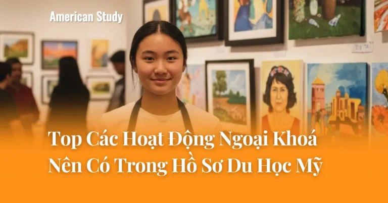 Top các hoạt động ngoại khóa nên có trong hồ sơ du học Mỹ