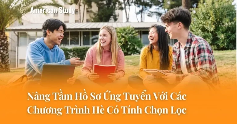 Nâng Tầm Hồ Sơ Ứng Tuyển Với Các Chương Trình Hè Có Tính Chọn Lọc Cao