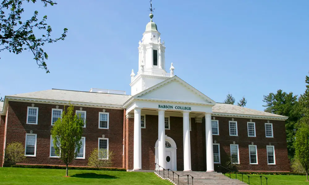 Đại học Babson (Ảnh: Sưu tầm)