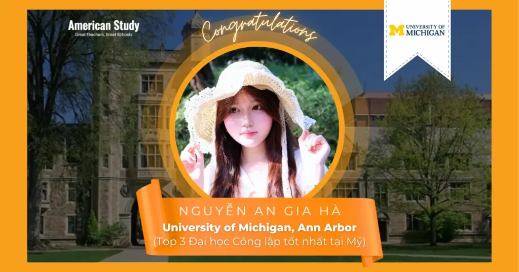 Sự Kết Hợp Giữa Tư Duy Kinh Tế Và Trái Tim Nhân Ái Giúp Gia Hà Chinh Phục University of Michigan