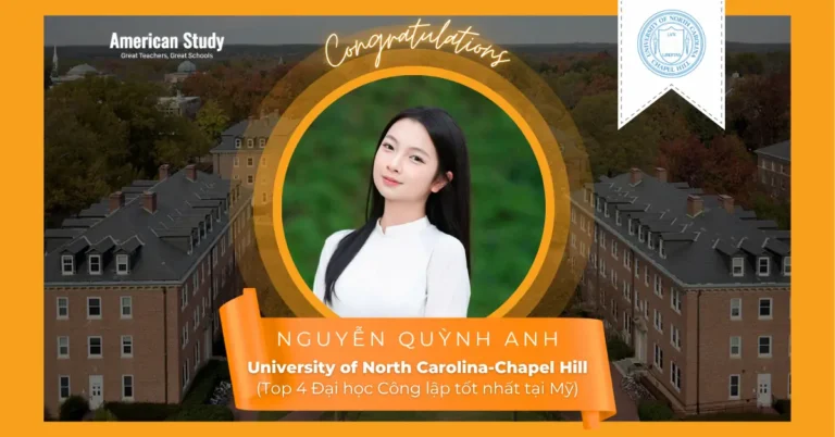 Từ Đại Ngàn Tây Bắc Đến University of North Carolina - Hành Trình Xây Dựng Hồ Sơ Độc Đáo Trúng Tuyển Của Quỳnh Anh