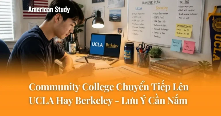 Community College Chuyển Tiếp Lên UCLA Hay Berkeley: Tỷ Lệ Chấp Nhận Là Bao Nhiêu Và Điều Kiện Chuyển Tiếp