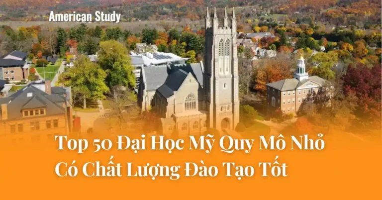 Top 50 Đại Học Mỹ Quy Mô Nhỏ Có Chất Lượng Đào Tạo Tốt (Cập Nhật Mới Nhất)