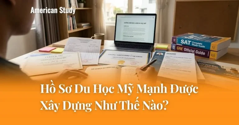 Hồ Sơ Du Học Mỹ Mạnh Được Xây Dựng Như Thế Nào? Các Yếu Tố Giúp Tăng Cạnh Tranh Cho Hồ Sơ