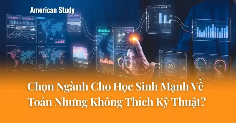 Du Học Mỹ Ngành Nào Phù Hợp Với Học Sinh Mạnh Về Toán Nhưng Không Thích Kỹ Thuật?