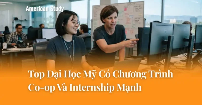 Top Đại Học Mỹ Có Chương Trình Co-op Và Internship Mạnh Cho Sinh Viên