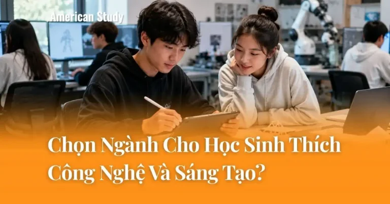 Du Học Mỹ Ngành Nào Phù Hợp Với Học Sinh Thích Công Nghệ Và Sáng Tạo?