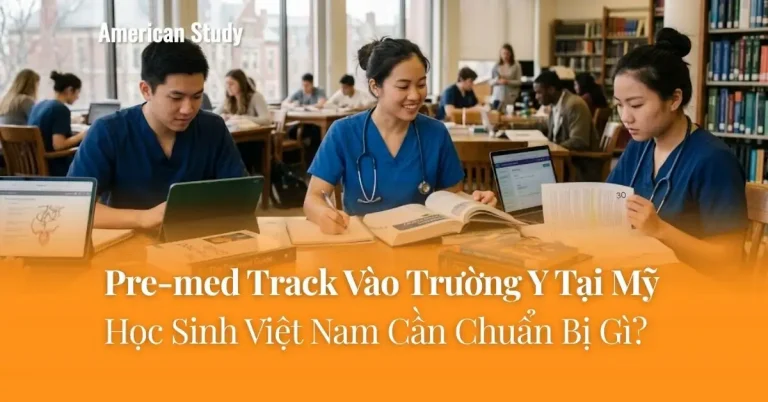 Pre-med Track Để Vào Trường Y Tại Mỹ: Học Sinh Việt Nam Cần Chuẩn Bị Gì?