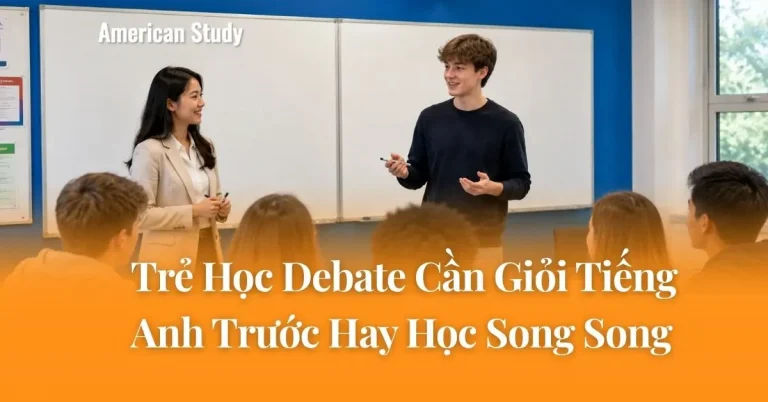 Trẻ Học Debate Cần Giỏi Tiếng Anh Trước Hay Học Song Song