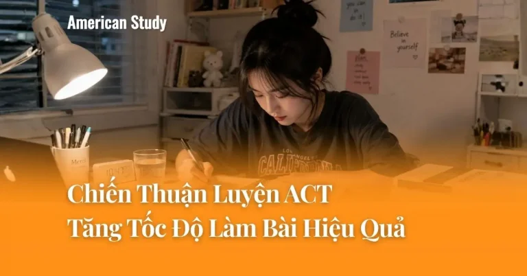 Chiến Thuận Luyện ACT Tăng Tốc Độ Làm Bài Hiệu Quả