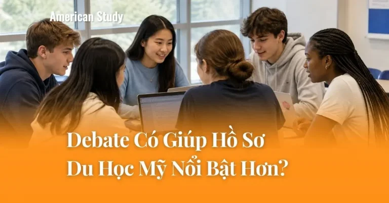 Debate Có Giúp Hồ Sơ Du Học Mỹ Nổi Bật Hơn?