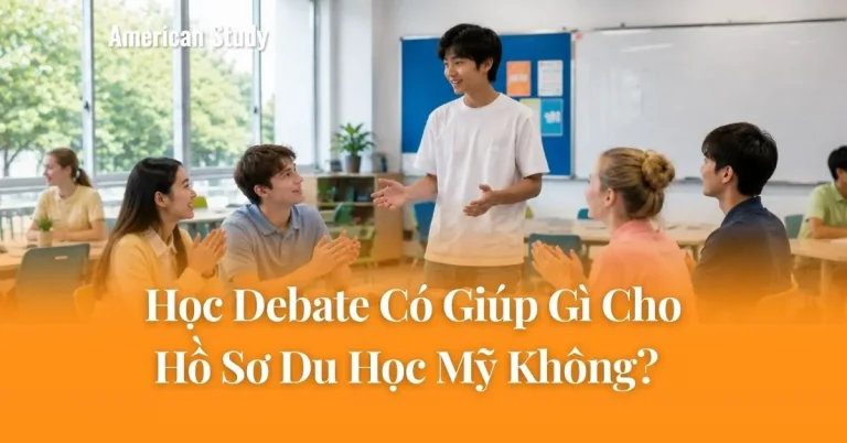 Học Debate Có Giúp Gì Cho Hồ Sơ Du Học Mỹ Không?
