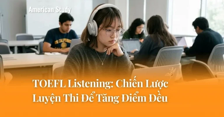 TOEFL Listening: Chiến Lược Luyện Thi Để Tăng Điểm Đều