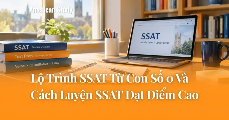 Lộ Trình SSAT Từ Con Số 0 Và Cách Luyện SSAT Đạt Điểm Cao