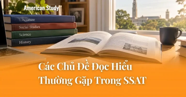 Các Chủ Đề Đọc Hiểu Thường Gặp Trong SSAT Và Cách Chinh Phục