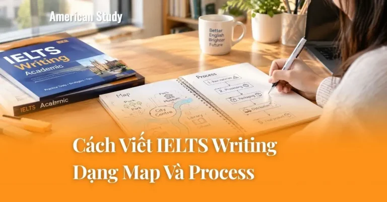 Dạng bài Map và Process trong IELTS Writing Task 1 nên viết ra sao